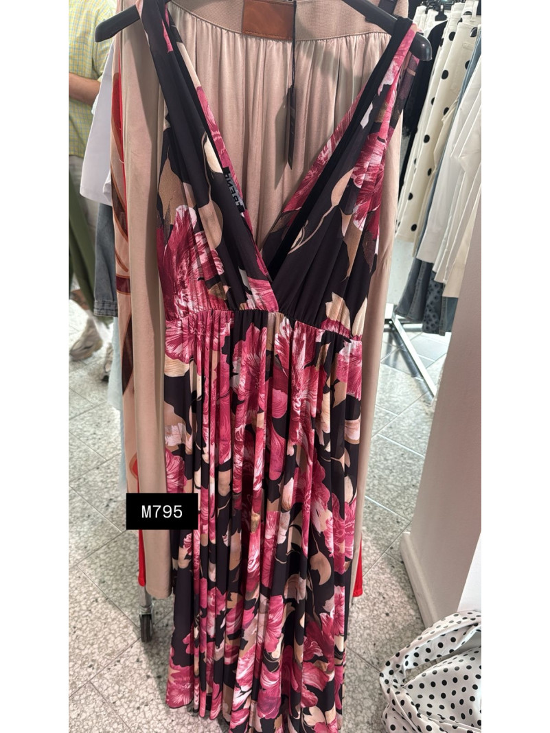 Robe Longue Fluide à...