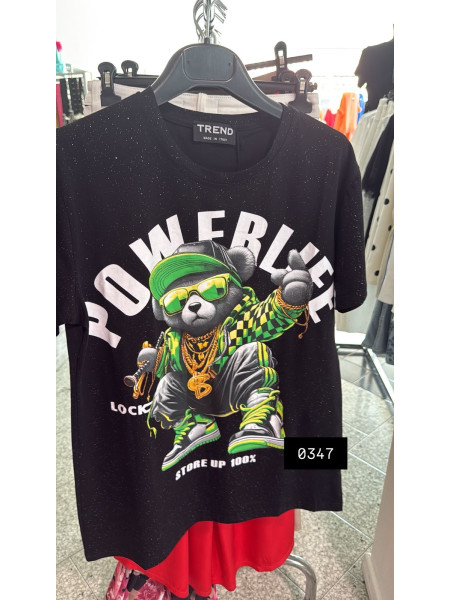T-shirt Noir Powerlife