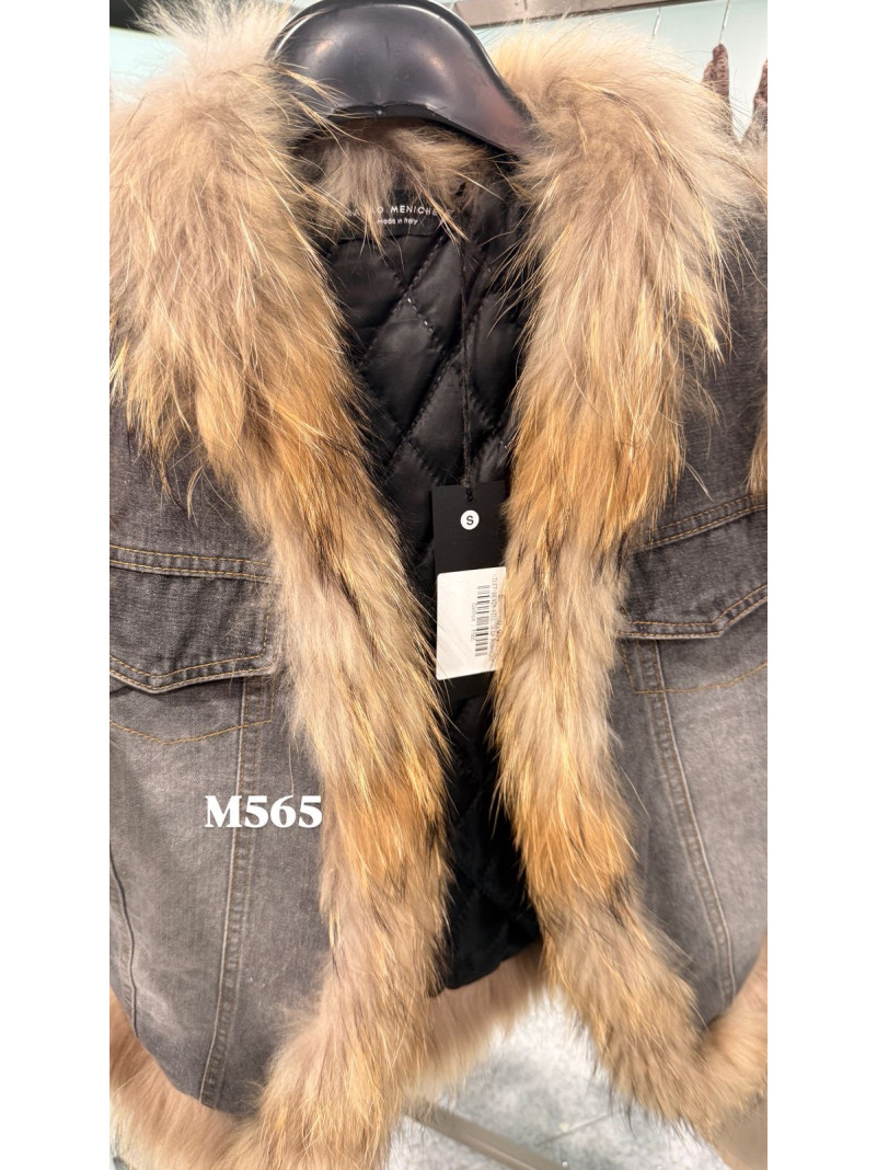Veste Denim Sans Manches et...