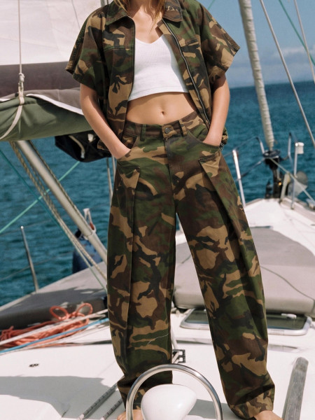 Pantalon Cargo Style Militaire