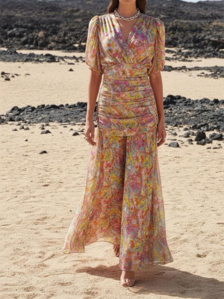 Robe Longue Fluide Bohème