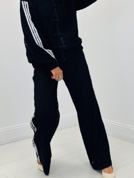 Ensemble Top et Bas en Dentelle Noire