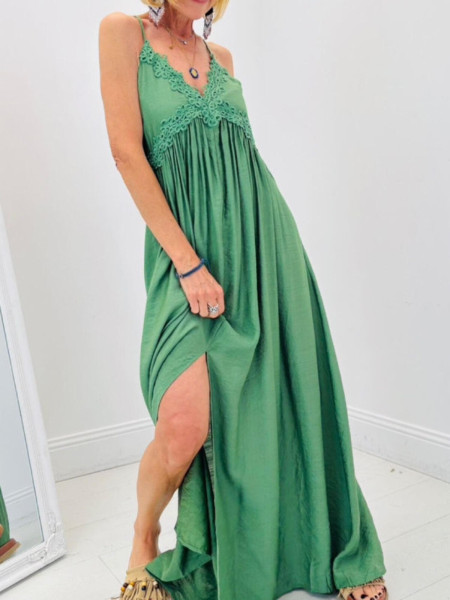 Robe Fluide Verte