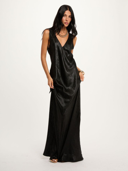 Robe black fluide