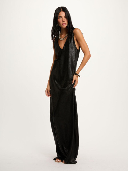 Robe black fluide