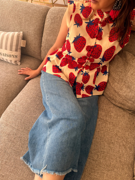 Bermuda Long en Jean Denim