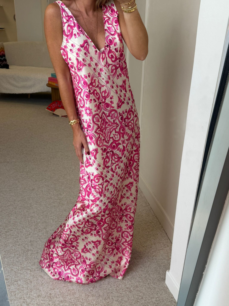 Robe PINK fluide