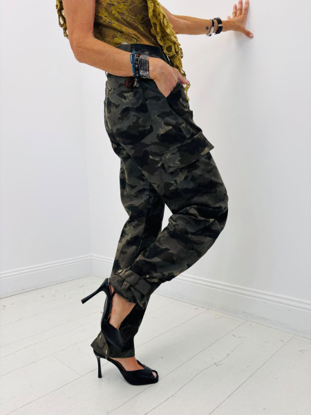 Pantalon Cargo Camouflage Militaire