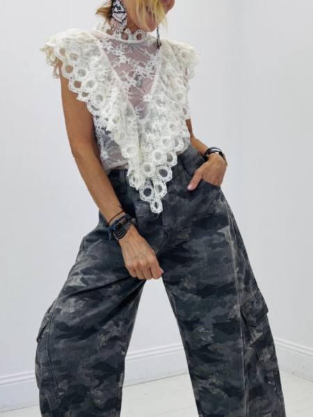 Pantalon Cargo Camouflage Militaire