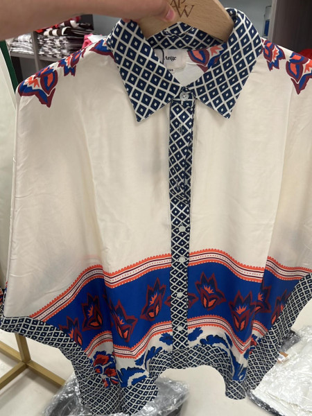 Chemise Ample Graphique