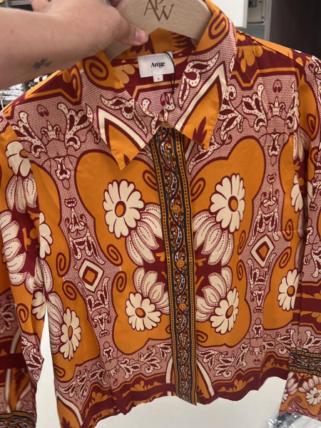 Chemise Imprimée Rétro