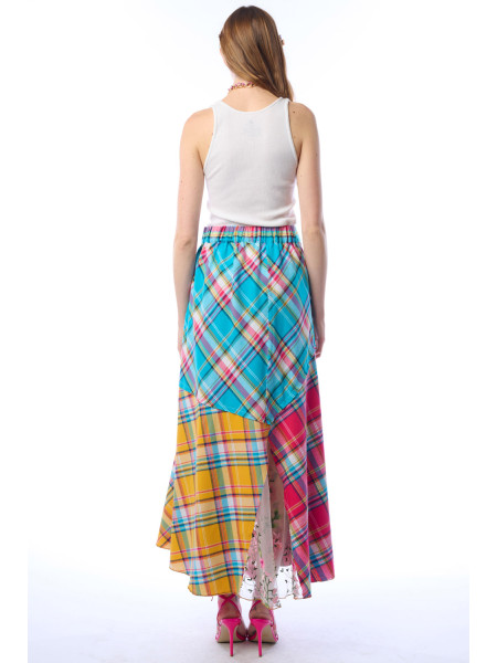 Jupe longue patchwork