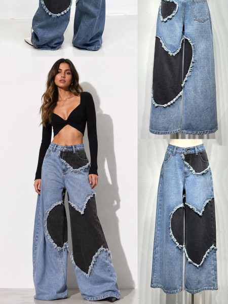 Jean wide leg B