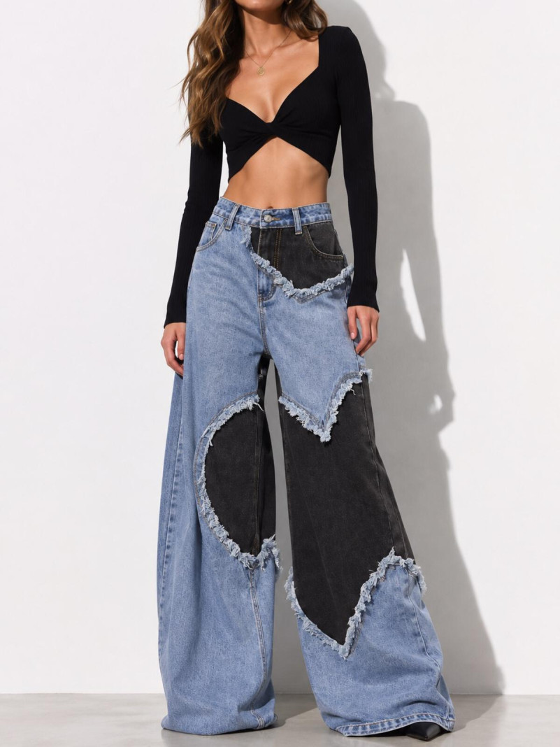 Jean wide leg B