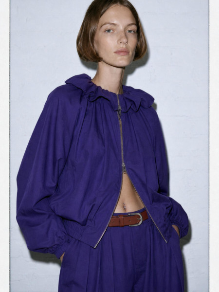 Blouson viola