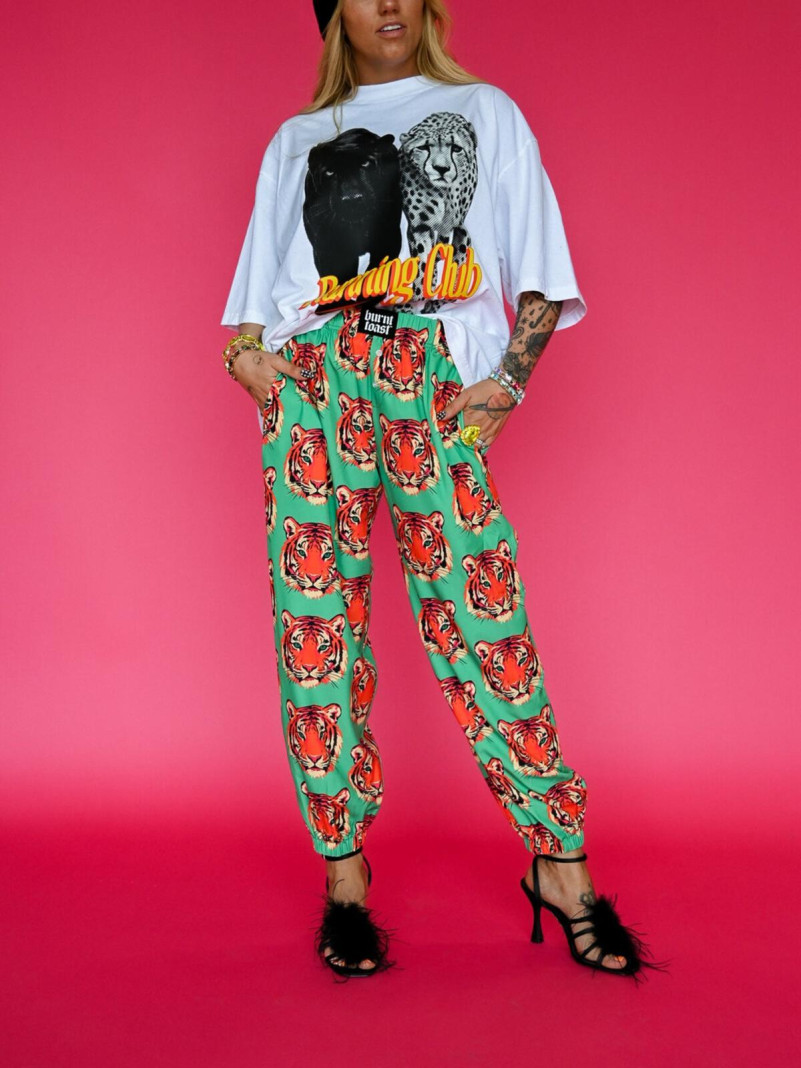 Pantalon tête de tigre