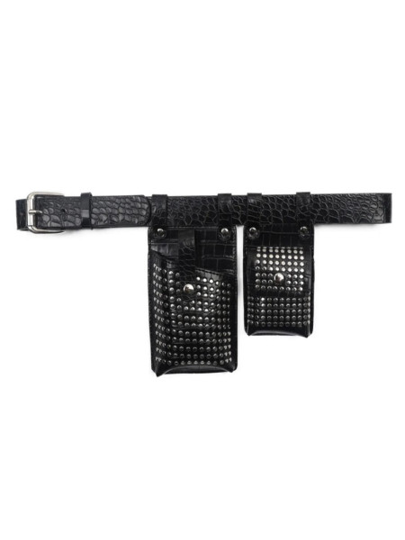 Ceinture avec pochettes strass