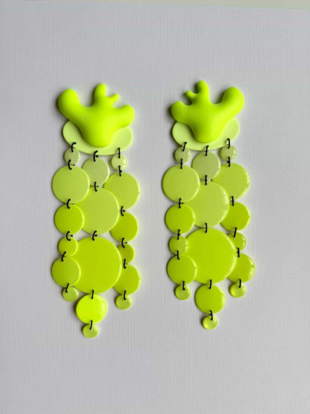 copy of Boucles d'Oreilles 'Anita' - Jaune Éclatant