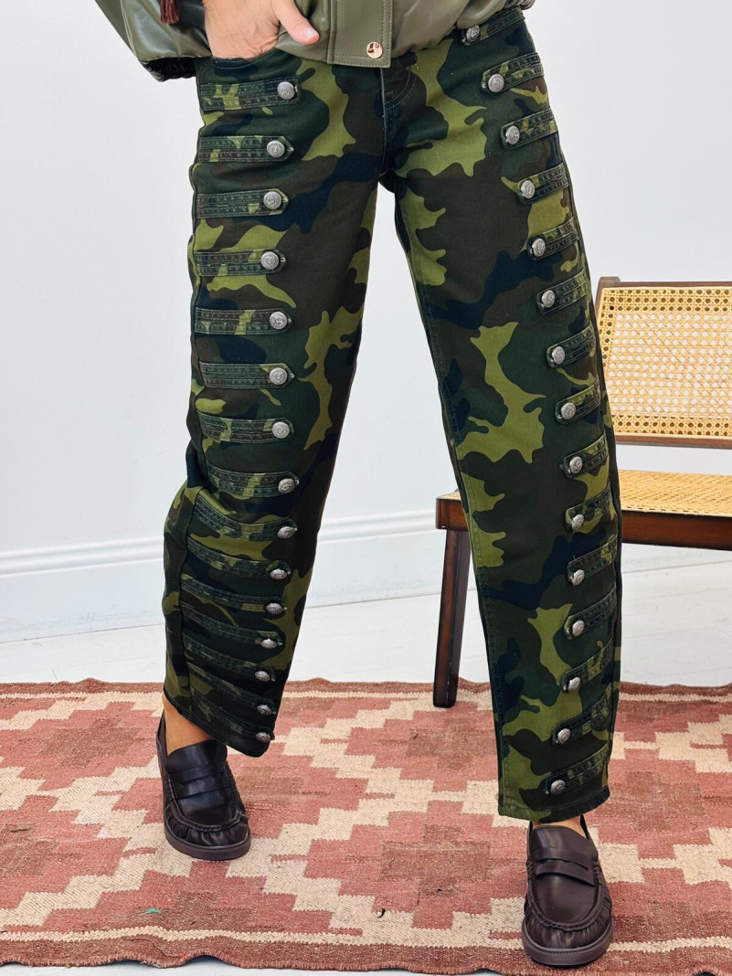 Pantalon Camouflage Style...