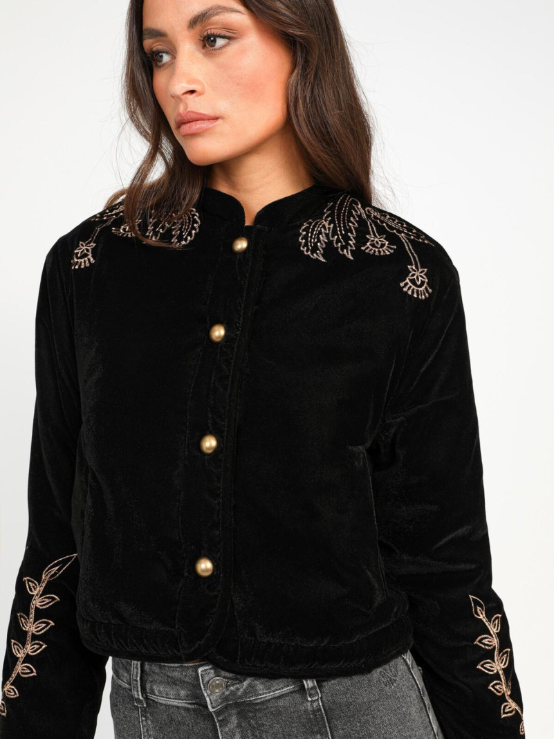 Veste Courte en Velours...