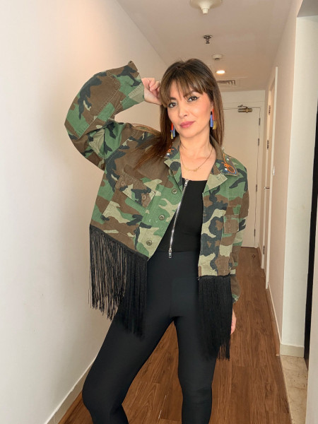 Veste Militaire Franges